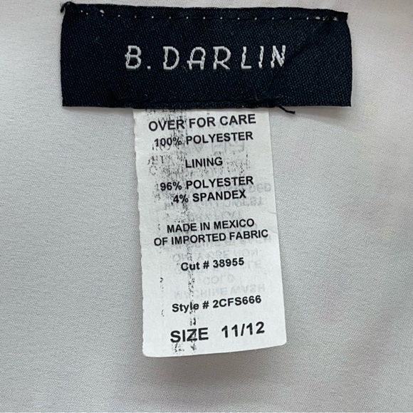 Women's B Darlin Tweed Dress 11/12 Juniors - Picture 5 of 9